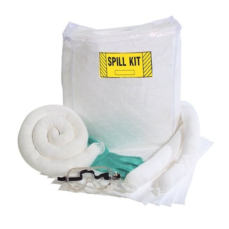 Absorbents Midwest Oil Only Absorbent Spill Kit, 5-Gallon Bag 16000-1